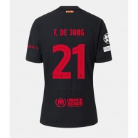 Maglie da calcio Barcelona Frenkie de Jong #21 Seconda Maglia 2024-25 Manica Corta